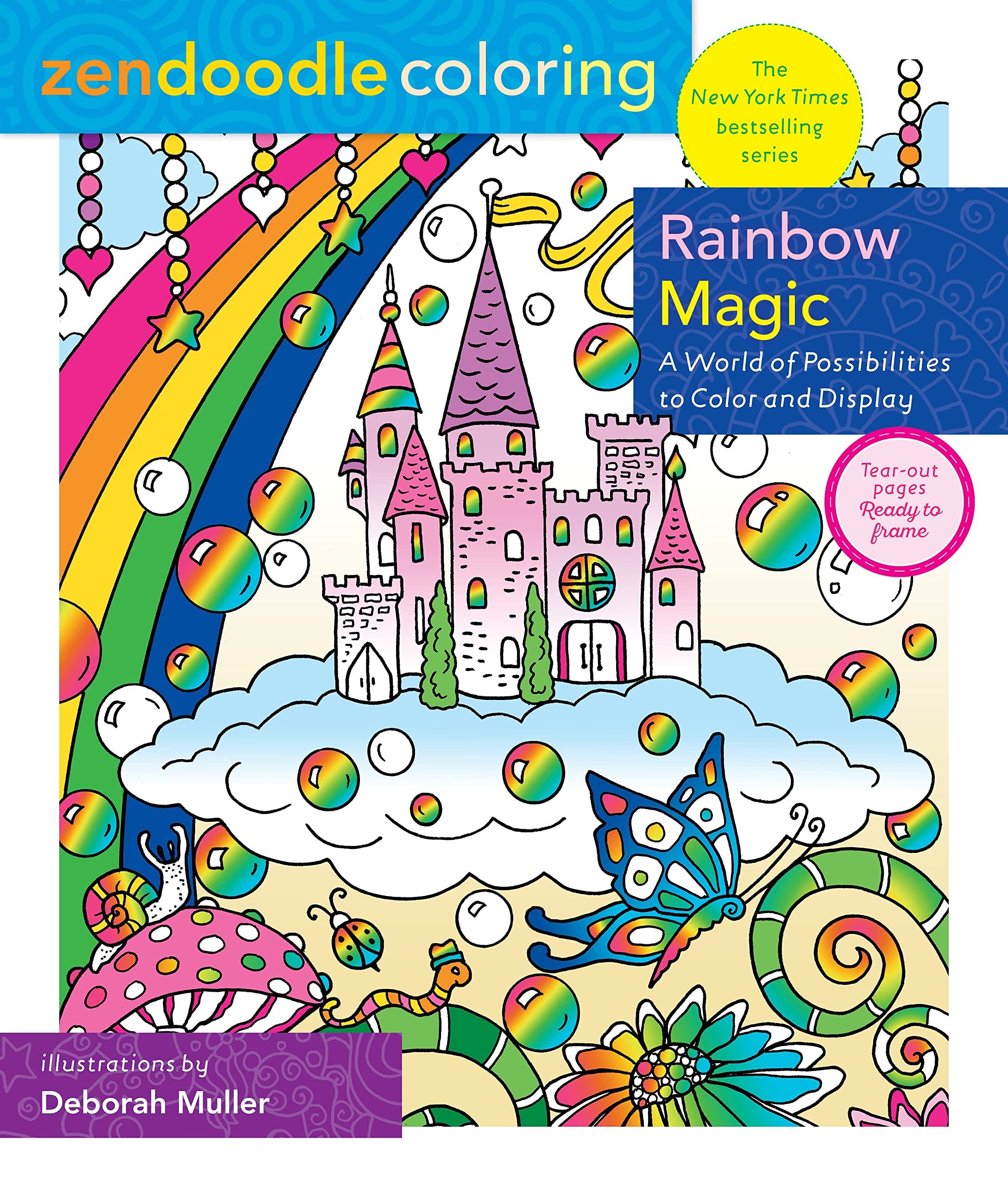 Zendoodle Coloring - Rainbow Magic: A World of Possibilities to Color & Display Hobbies & Crafts