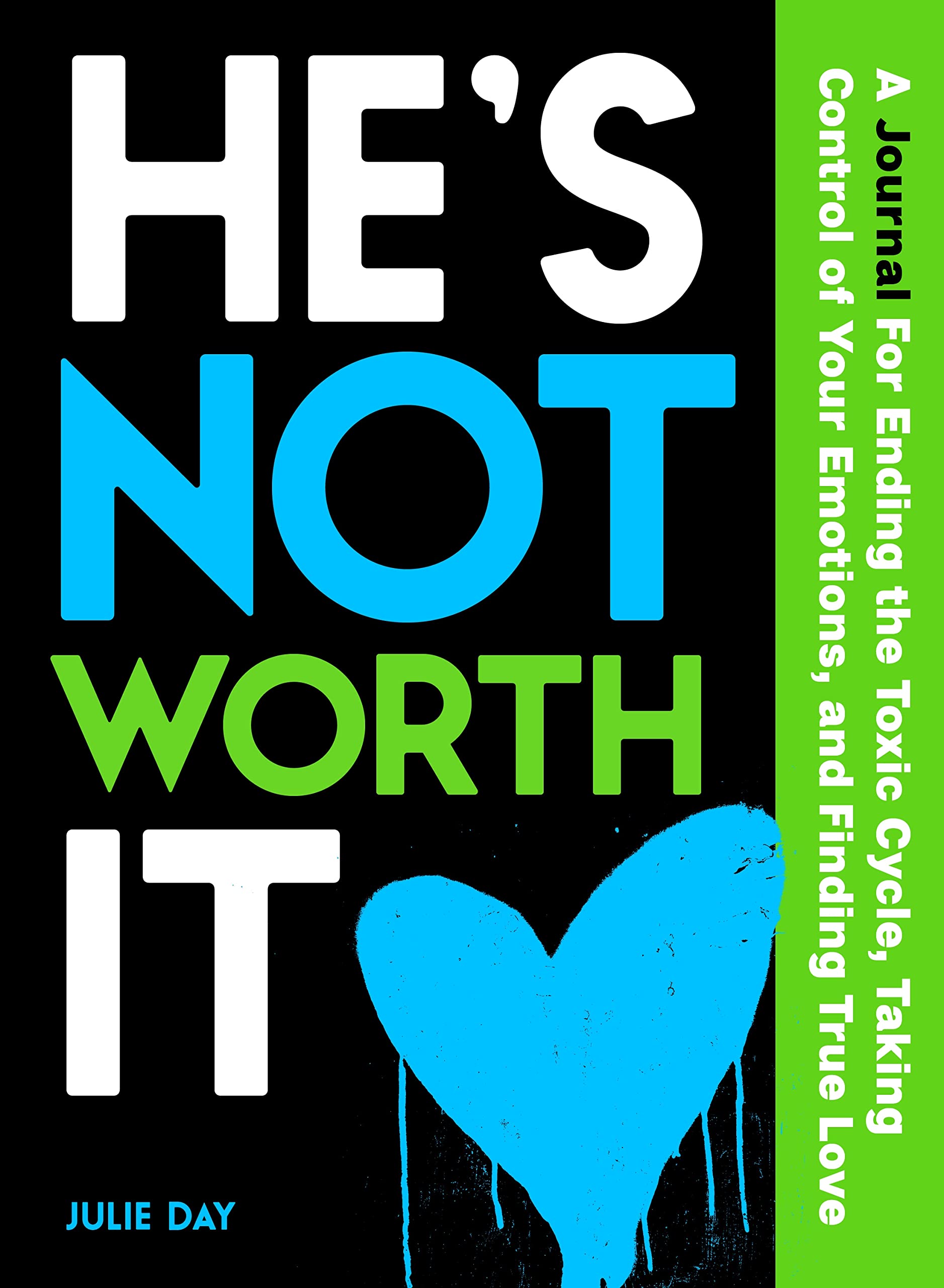 He's Not Worth It: A Journal for Ending the Toxic Cycle, Taking Control of Your Emotions, and Finding True Love Leisure, Home & Garden