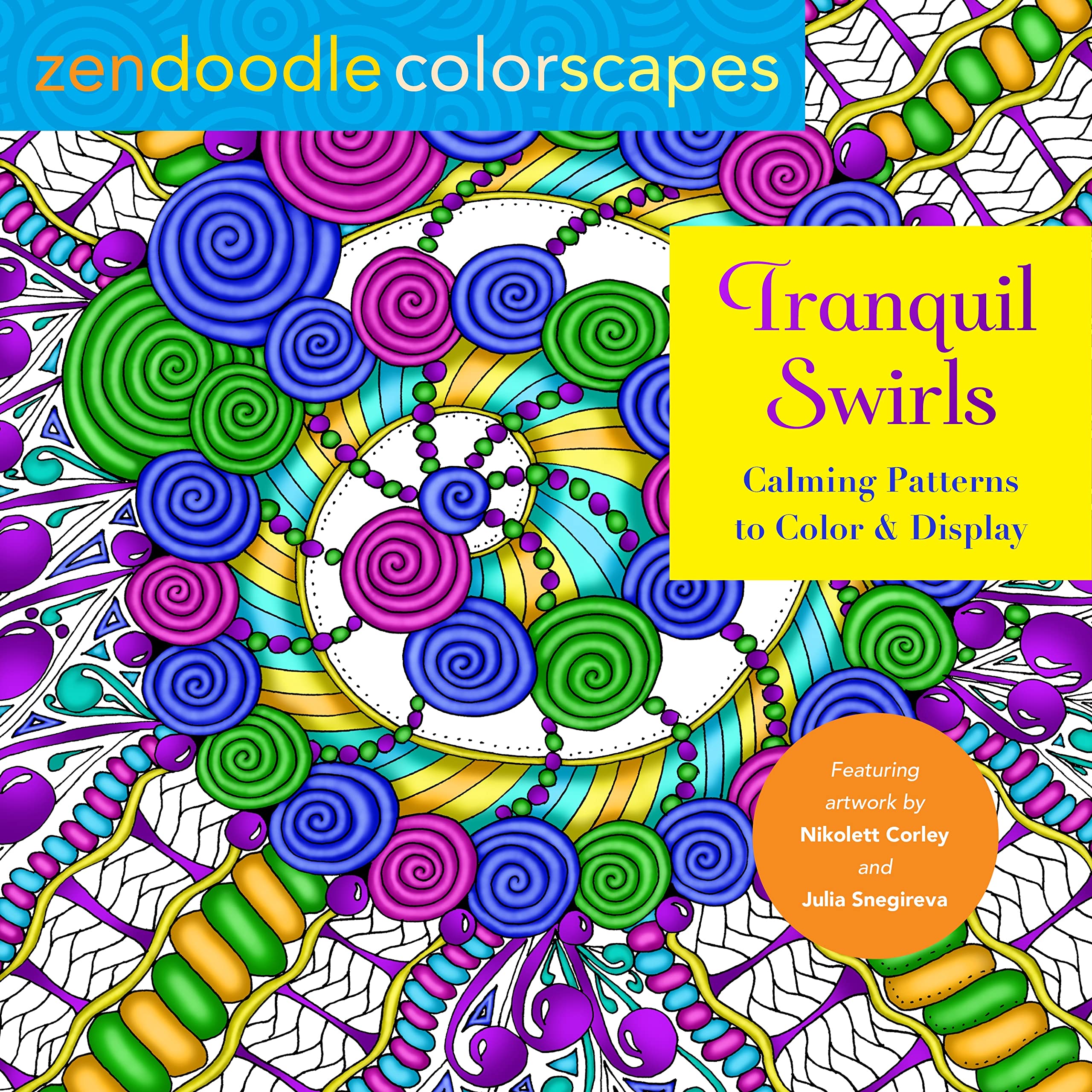 Zendoodle Colorscapes: Tranquil Swirls Hobbies & Crafts