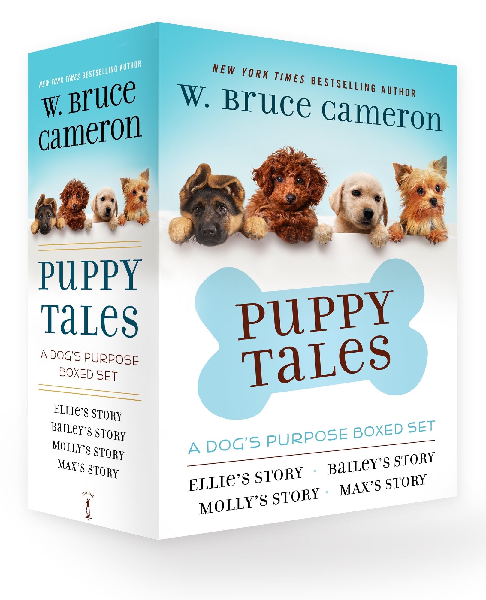 Puppy Tales: A Dog's Purpose 4-Book Boxed Set: Ellie's Story, Bailey's Story, Molly's Story, Max's Story Novels & Short Stories