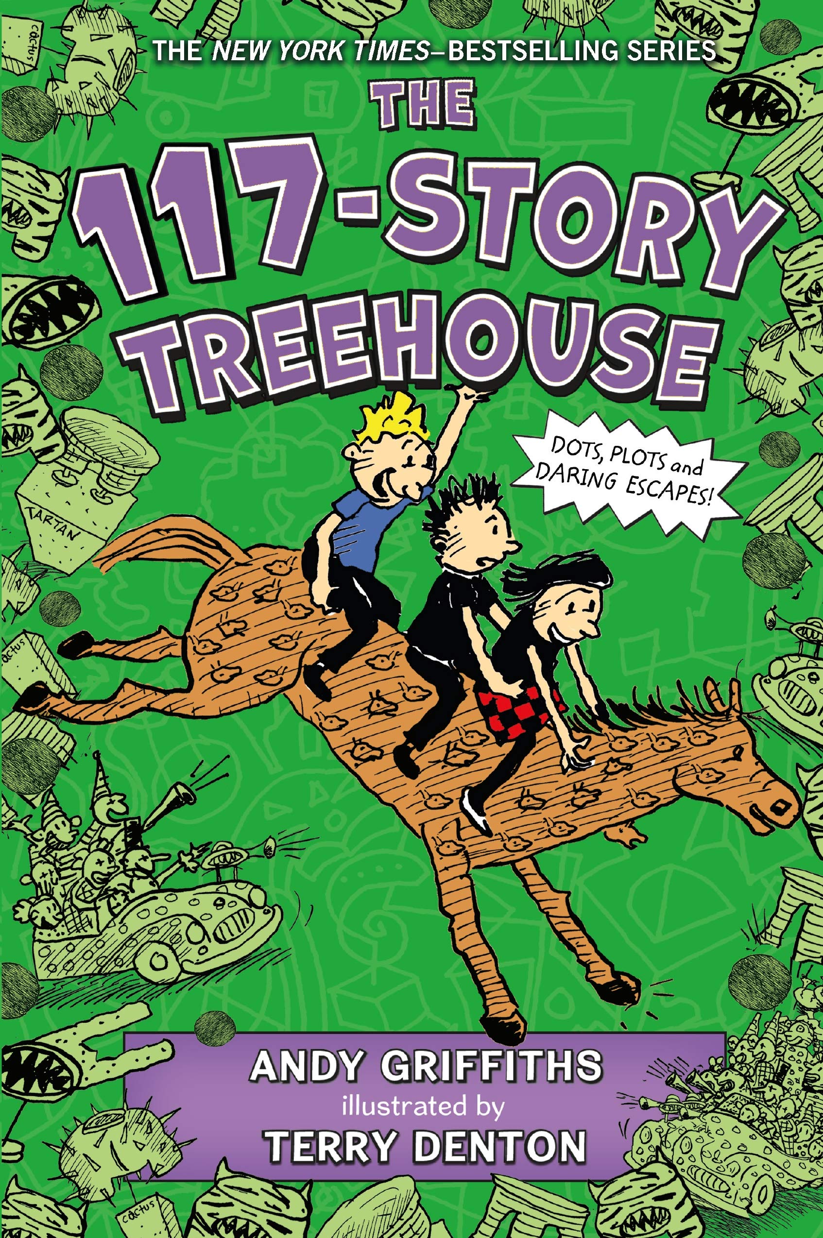 The 117-Story Treehouse: Dots, Plots & Daring Escapes! (Treehouse, 9) Novels & Short Stories