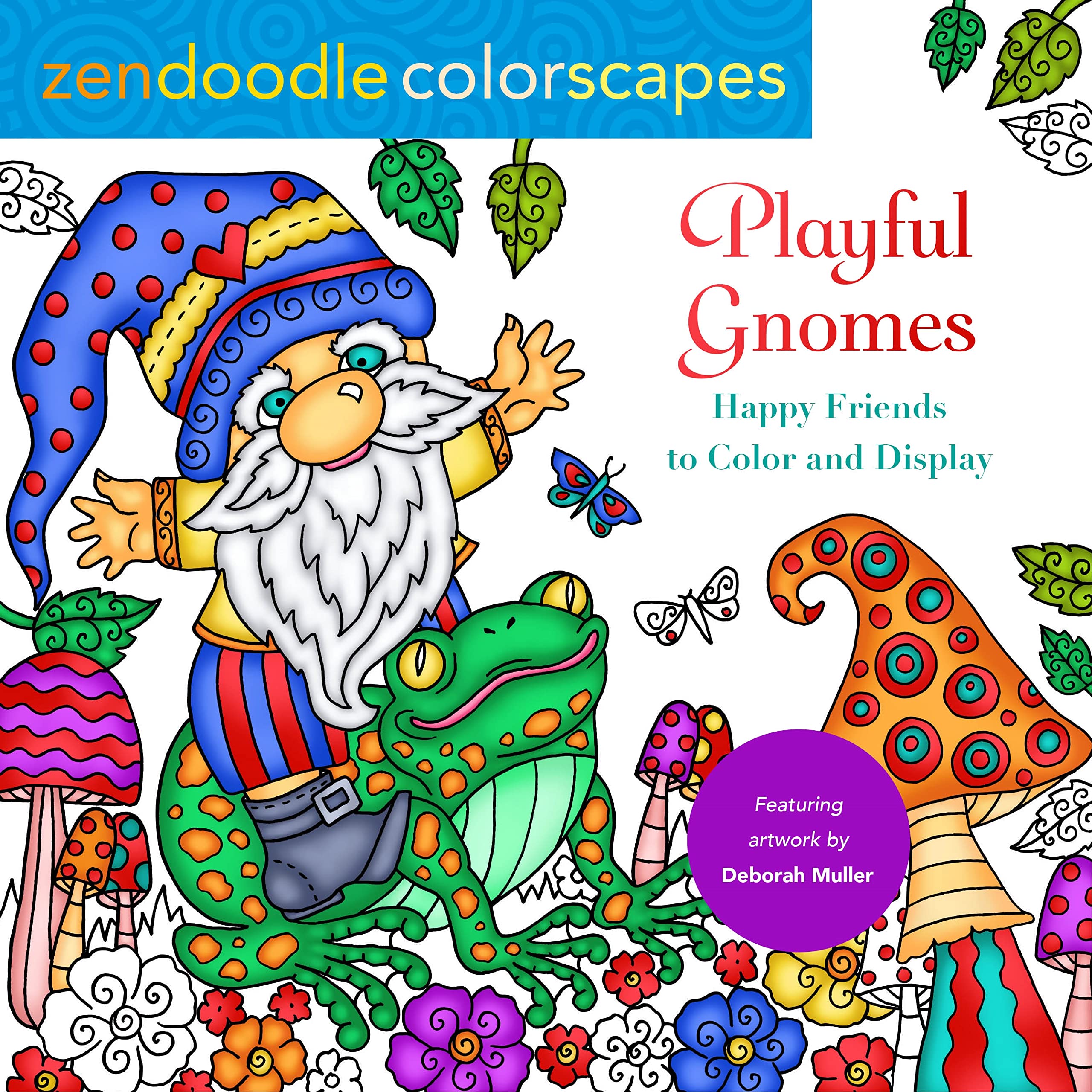 Zendoodle Colorscapes: Playful Gnomes Hobbies & Crafts