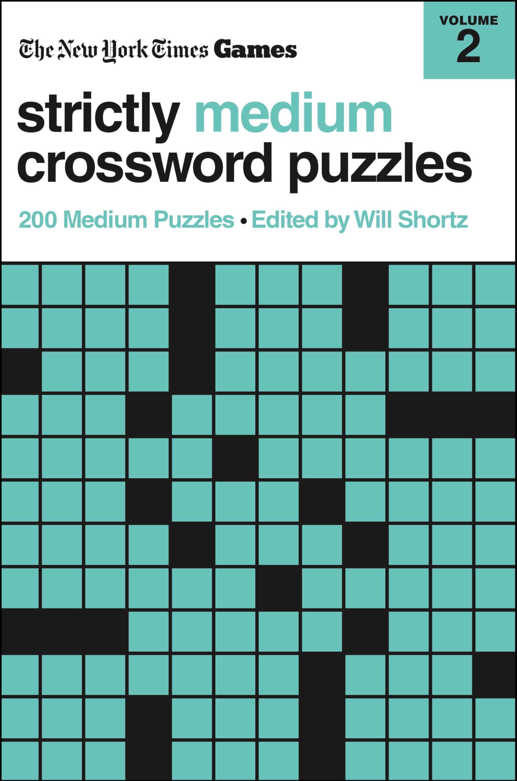 New York Times Games Strictly Medium Crossword Puzzles Volume 2 Leisure & Fun