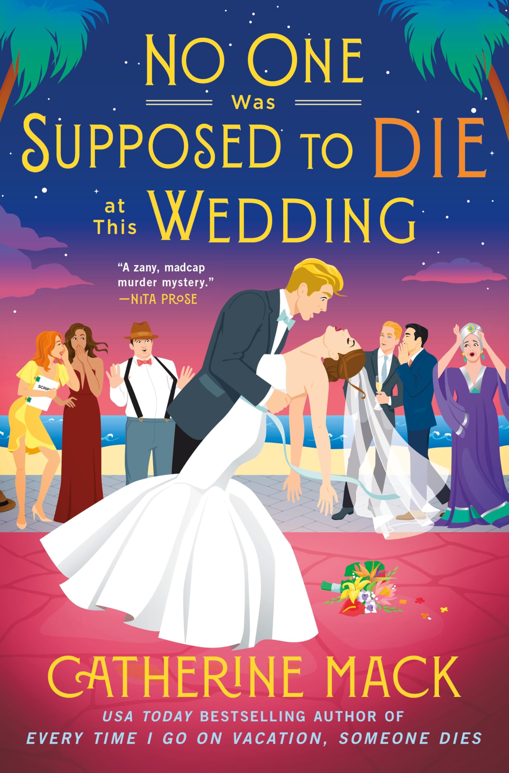 No One Was Supposed to Die at This Wedding (Vacation Mysteries, 2) Humour & Satire