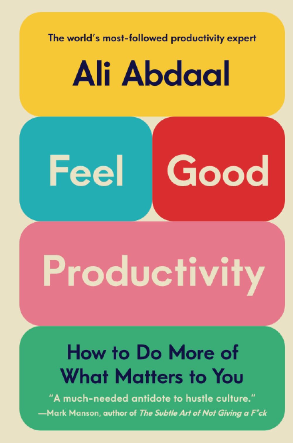 Feel-Good Productivity Business, Finance & Career