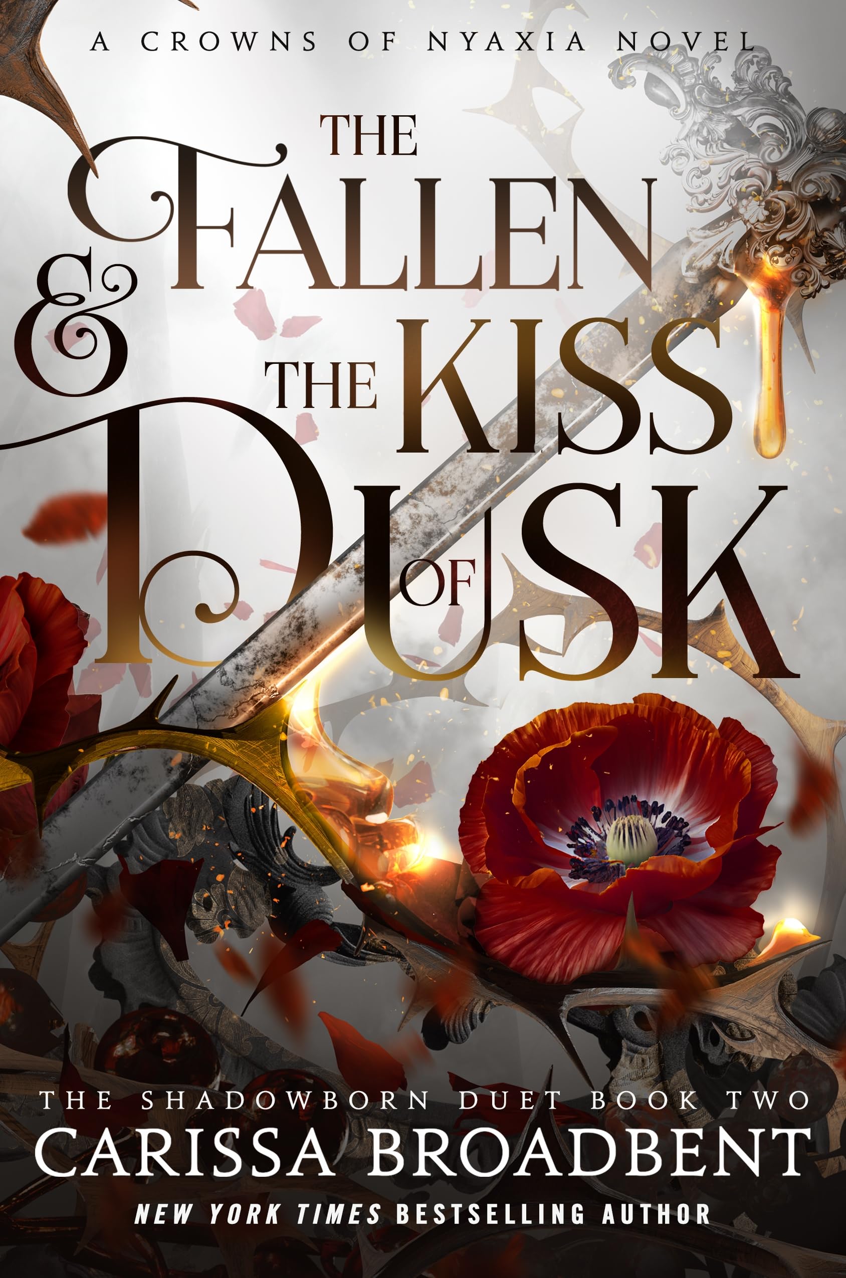 The Fallen & the Kiss of Dusk: The Shadowborn Duet, Book Two (Crowns of Nyaxia, 4) Fantasy & Sci-Fi