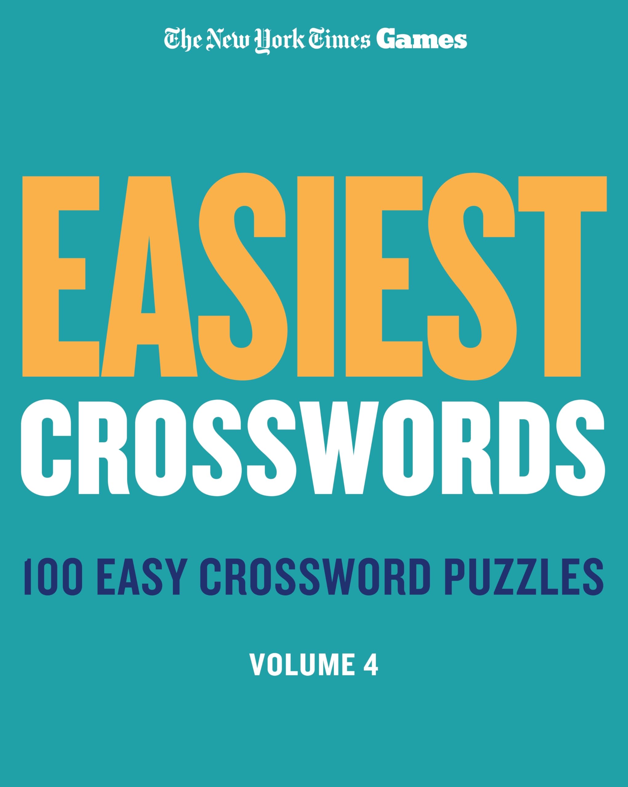 New York Times Games Easiest Crosswords: 100 Easy Crossword Puzzles (4) Leisure & Fun