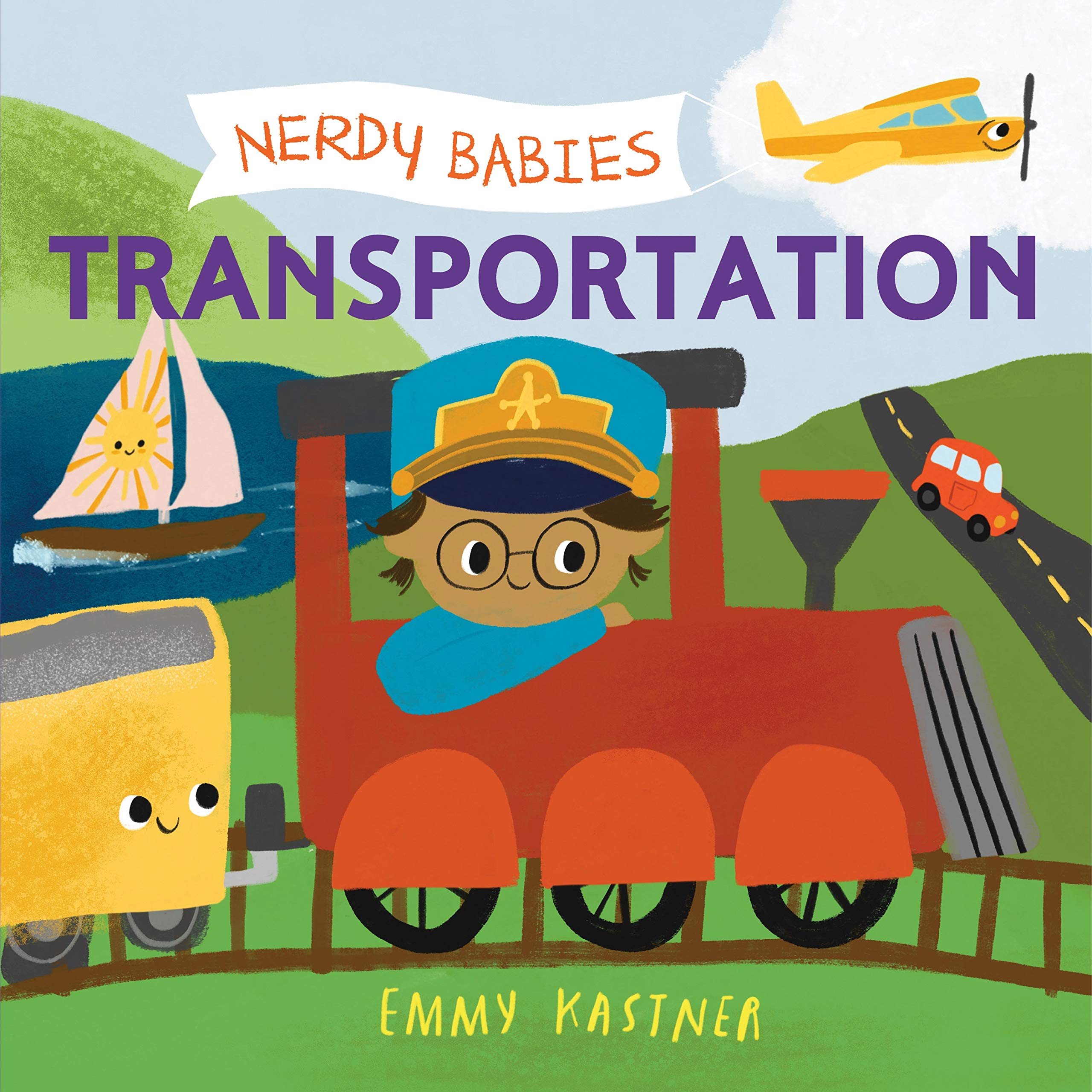 Nerdy Babies: Transportation Non-fiction books for kids