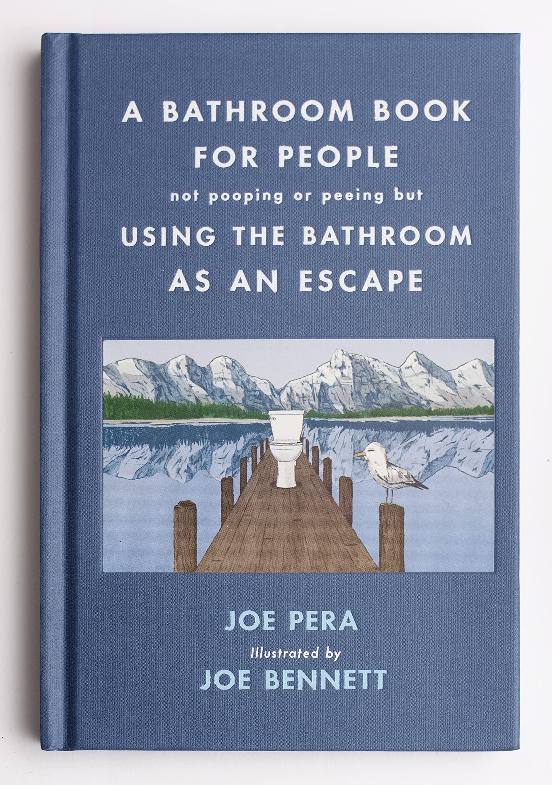 A Bathroom Book for People Not Pooping or Peeing but Using the Bathroom As an Escape Contemporary literature