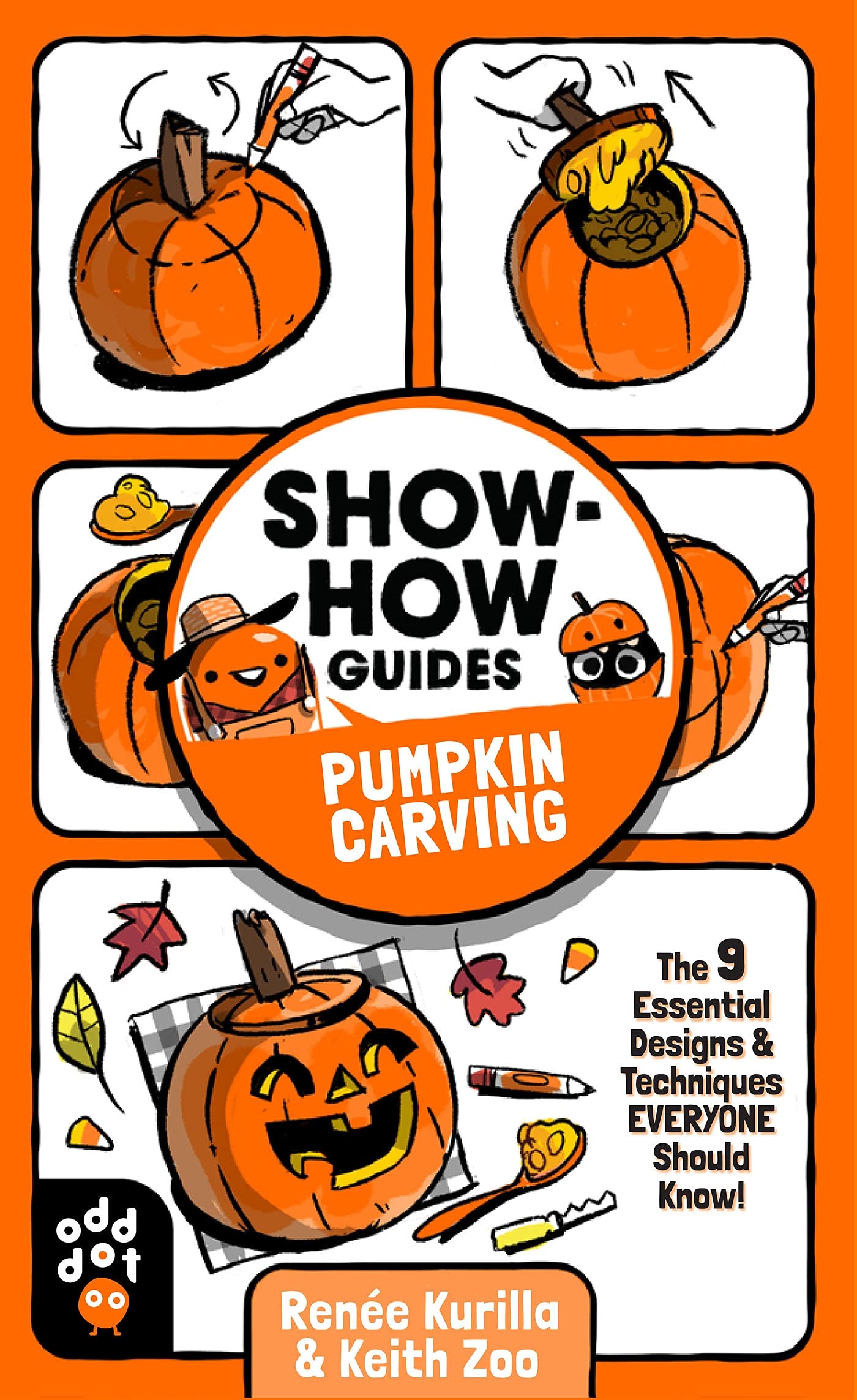 Pumpkin Carving!: The 9 Essential Designs & Techniques Everyone Should Know! (Show-How Guides) Non-fiction