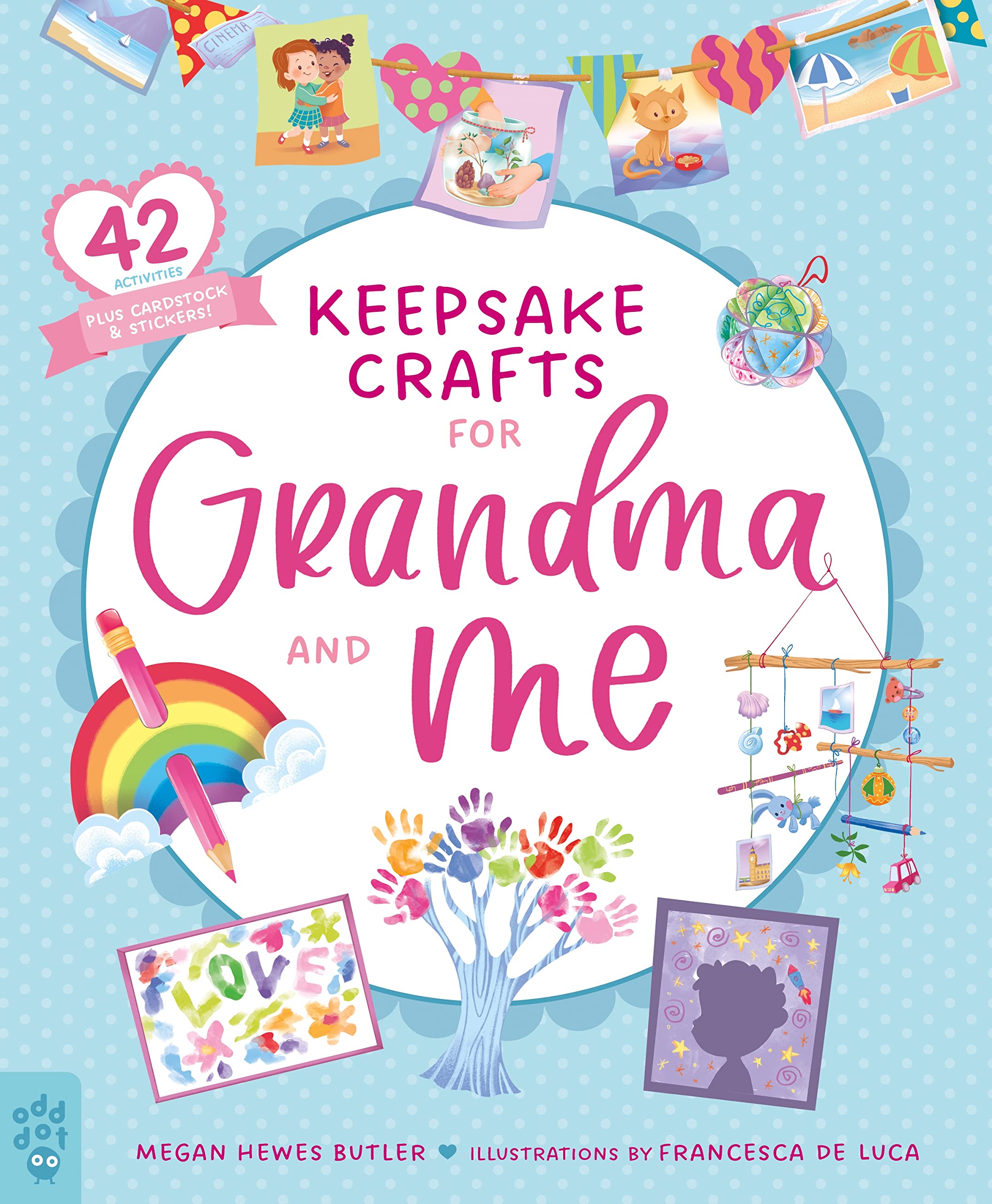 Keepsake Crafts for Grandma and Me: 42 Activities Plus Cardstock & Stickers! Living & Furnishing