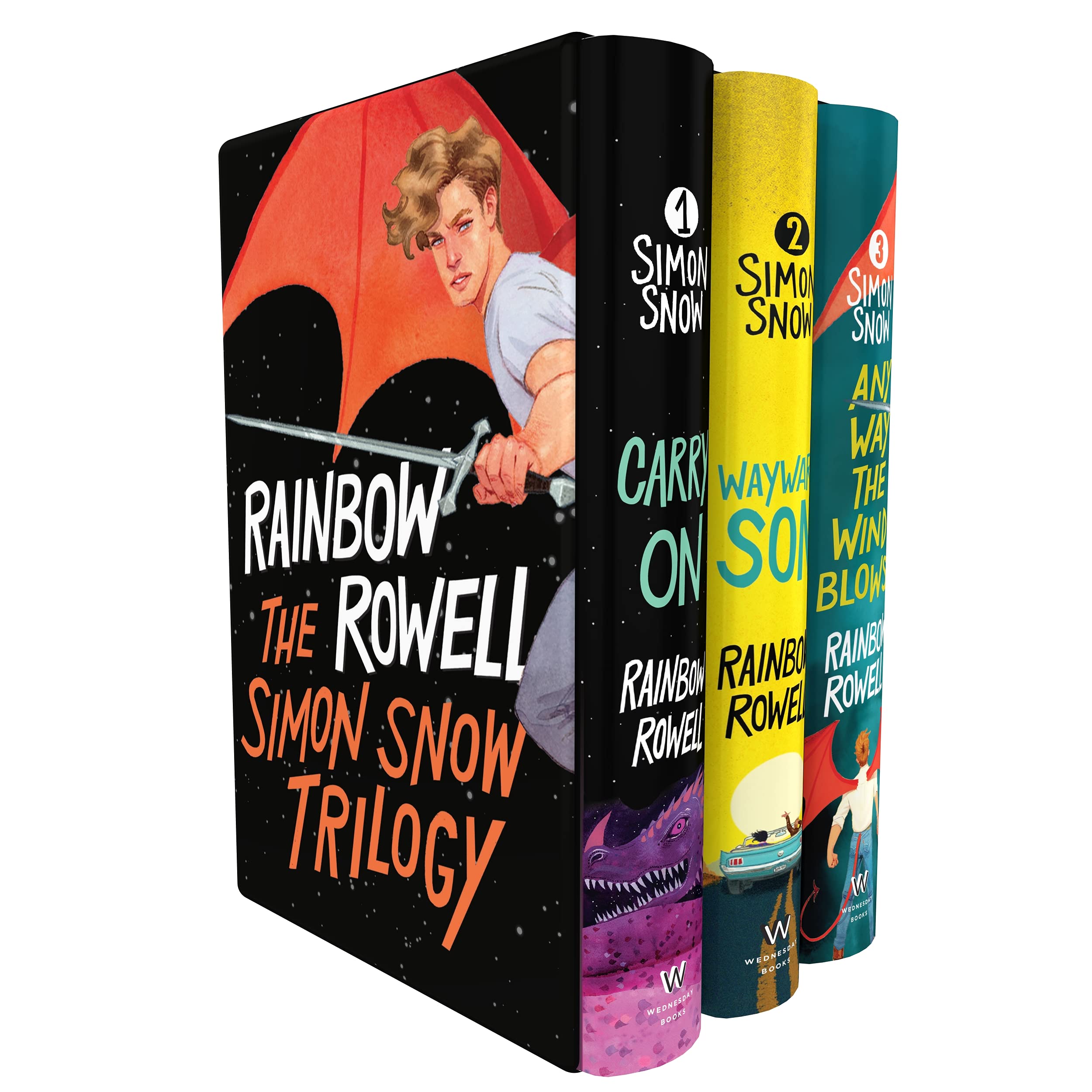 The Simon Snow Trilogy Boxed Set: Carry on / Wayward Son / Any Way the Wind Blows book