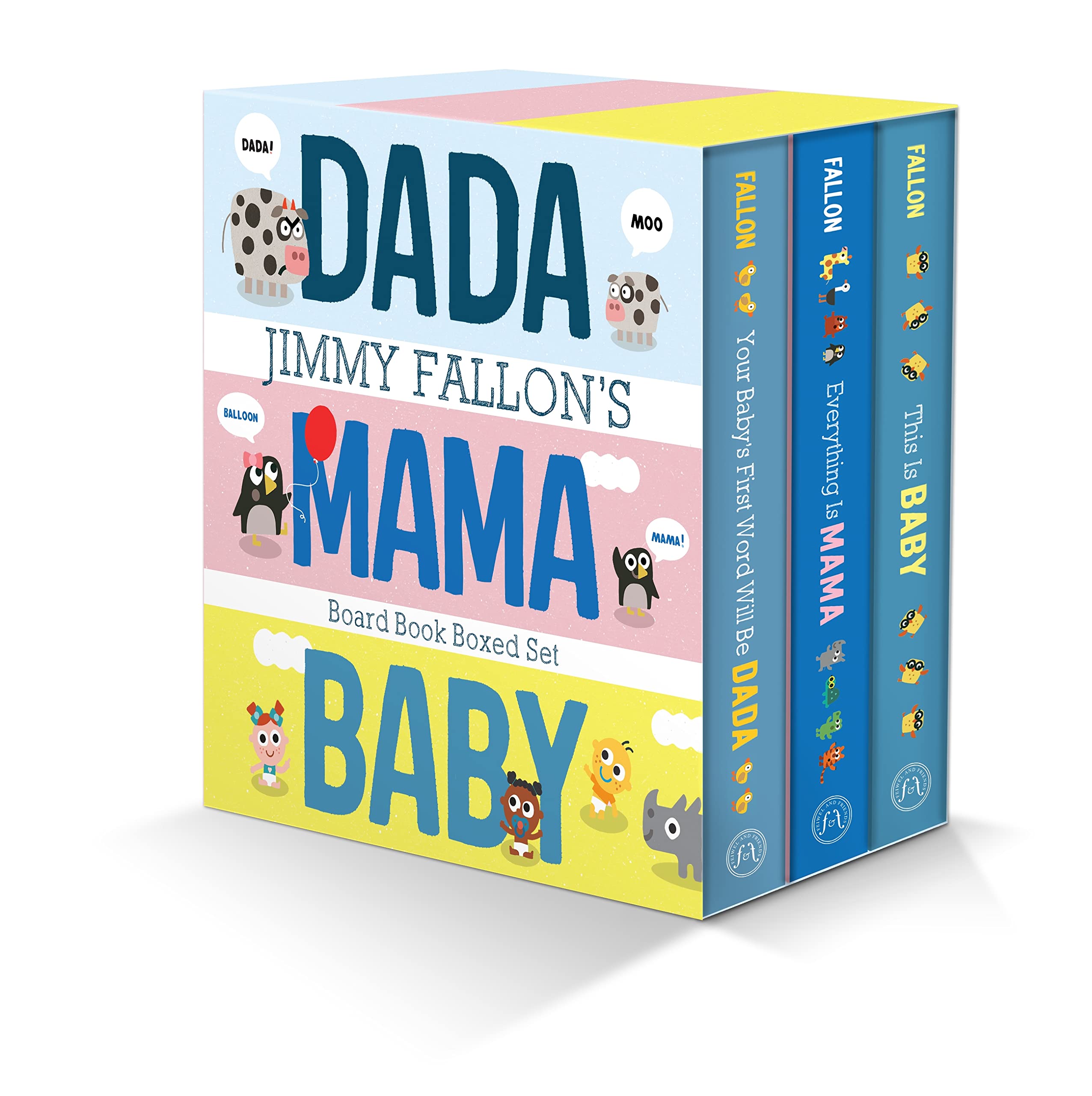 Jimmy Fallon's Board Books: Your Baby's First Word Will Be Dada / Everything is Mama / This is Baby Non-fiction