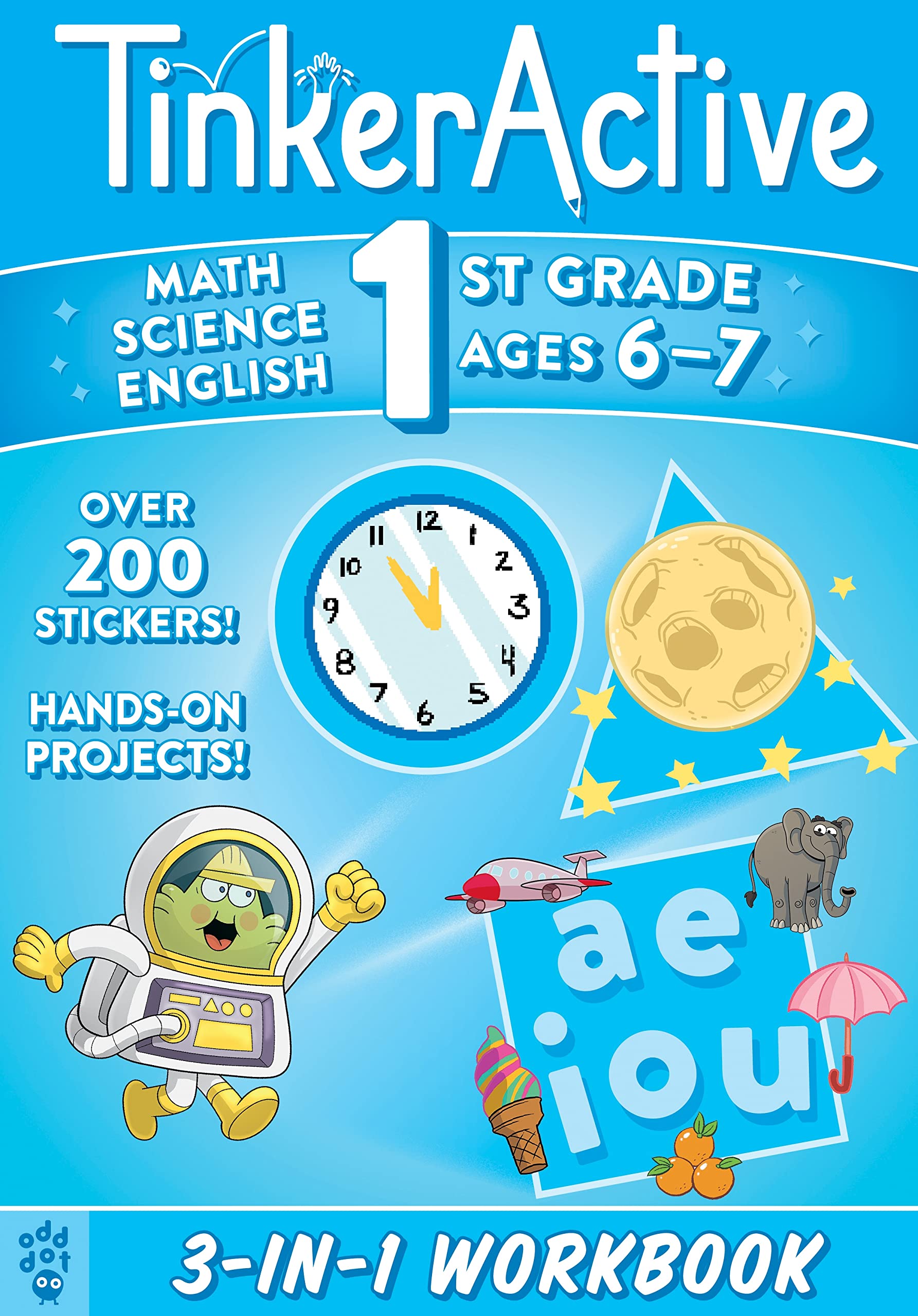 Product Image: Tinkeractive 1st Grade 3-In-1 Workbook