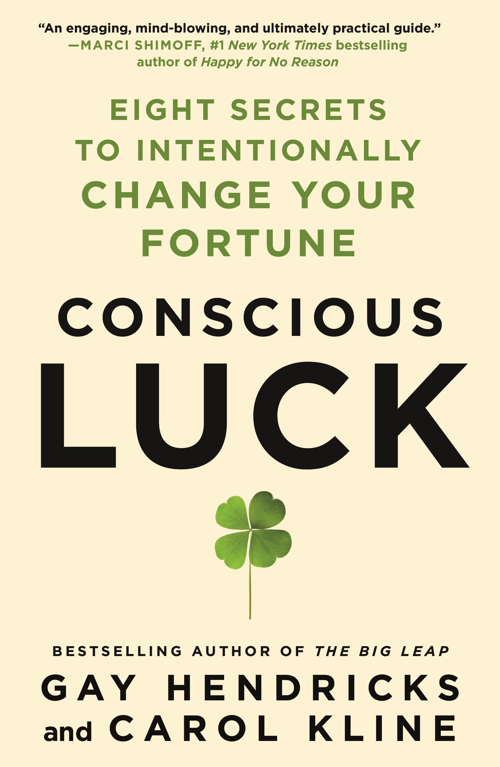 Conscious Luck: Eight Secrets to Intentionally Change Your Fortune Business, Finance & Career