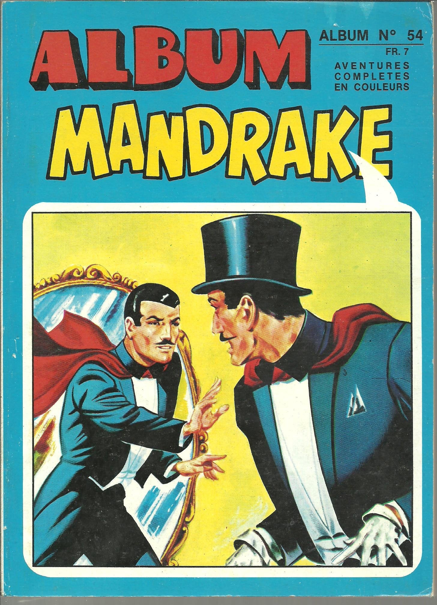 Album MANDRAKE n° 54 ** Aventures complètes en couleurs ** book