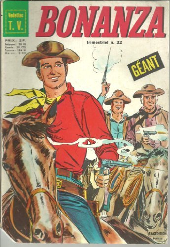 BONANZA vedette TV ** trimestriel n°32 *** 1968 book