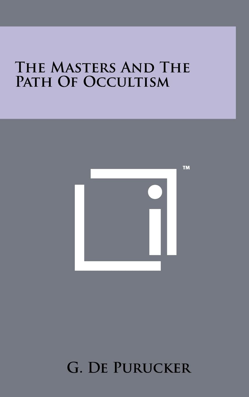 The Masters And The Path Of Occultism Contemporary literature