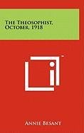 The Theosophist, October, 1918 Contemporary literature