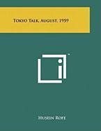 Product Image: Tokyo Talk, August, 1959