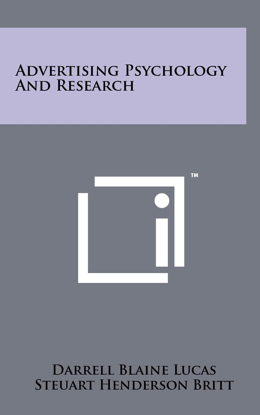 Advertising Psychology And Research Philosophy