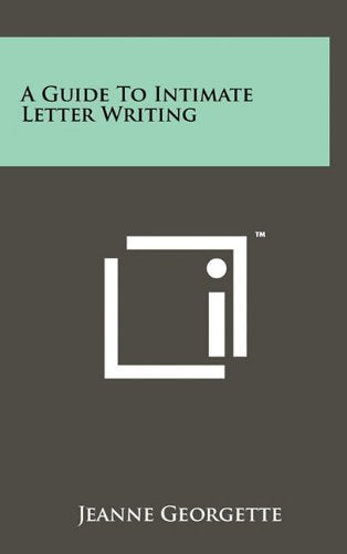 Product Image: A Guide to Intimate Letter Writing