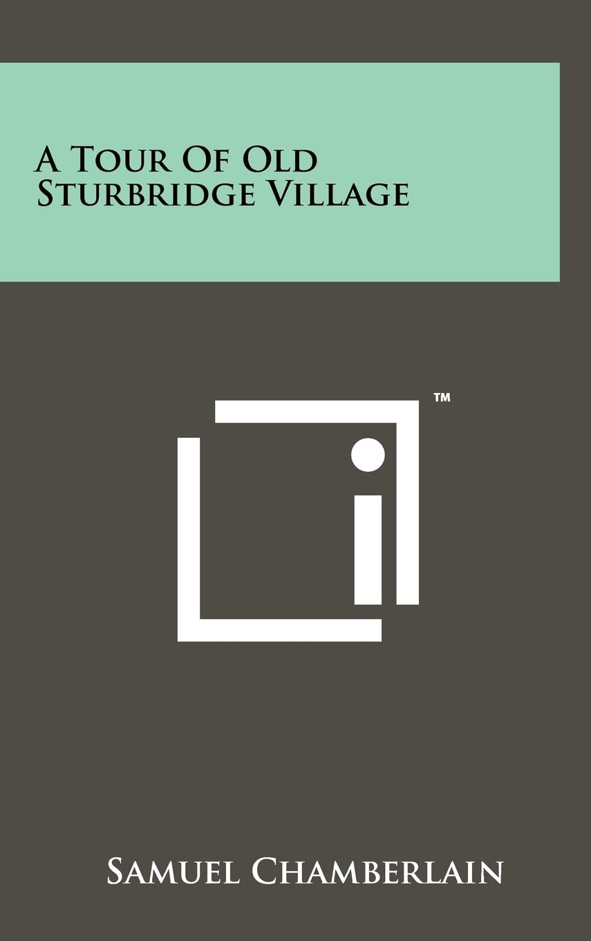 A Tour Of Old Sturbridge Village Contemporary literature
