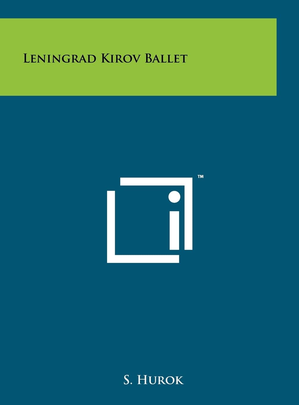 Leningrad Kirov Ballet book