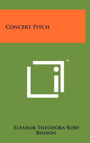 Concert Pitch Contemporary literature