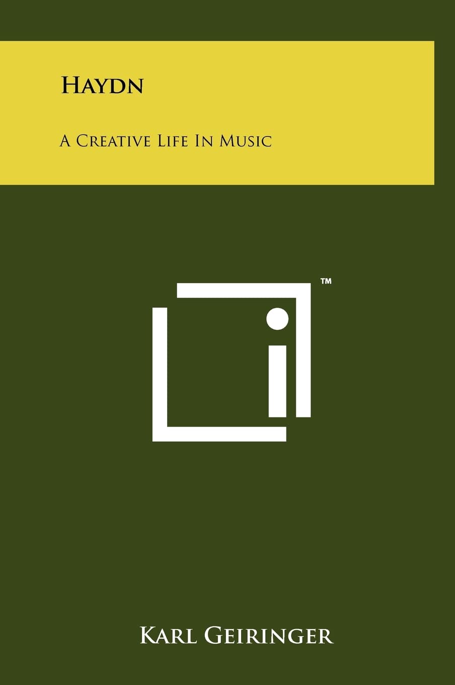 Haydn: A Creative Life In Music Contemporary literature
