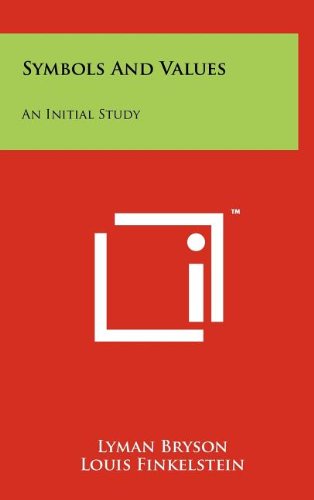 Symbols and Values: An Initial Study Contemporary literature
