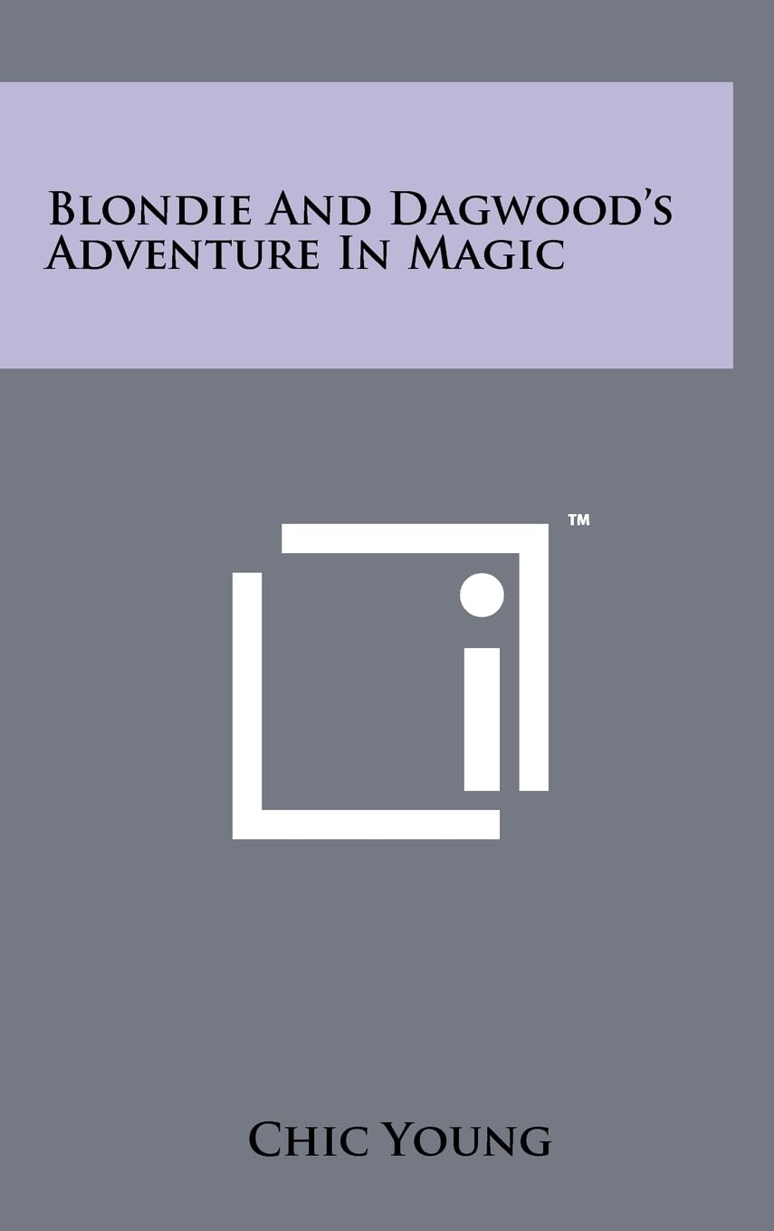 Blondie And Dagwood's Adventure In Magic Manga