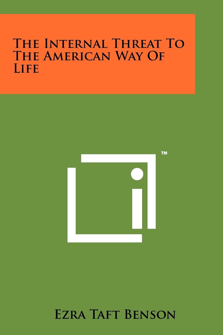 The Internal Threat To The American Way Of Life Contemporary literature