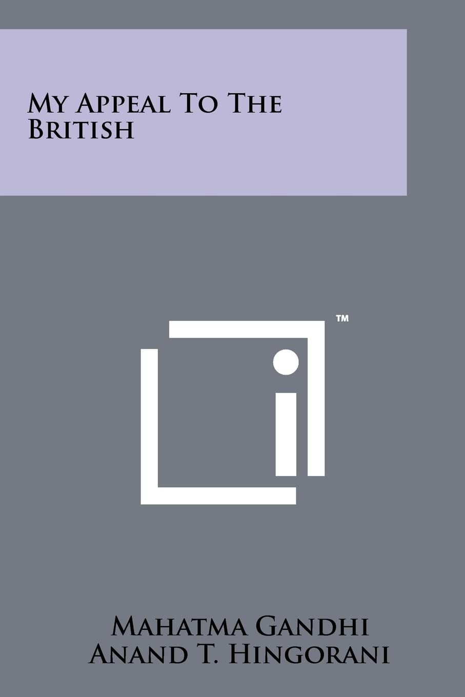 My Appeal To The British Contemporary literature