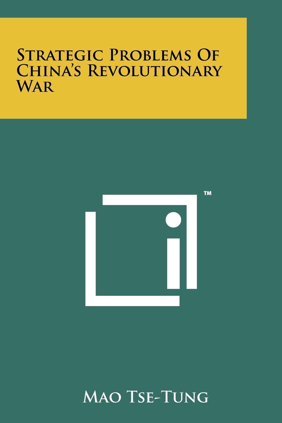 Strategic Problems Of China's Revolutionary War Contemporary literature