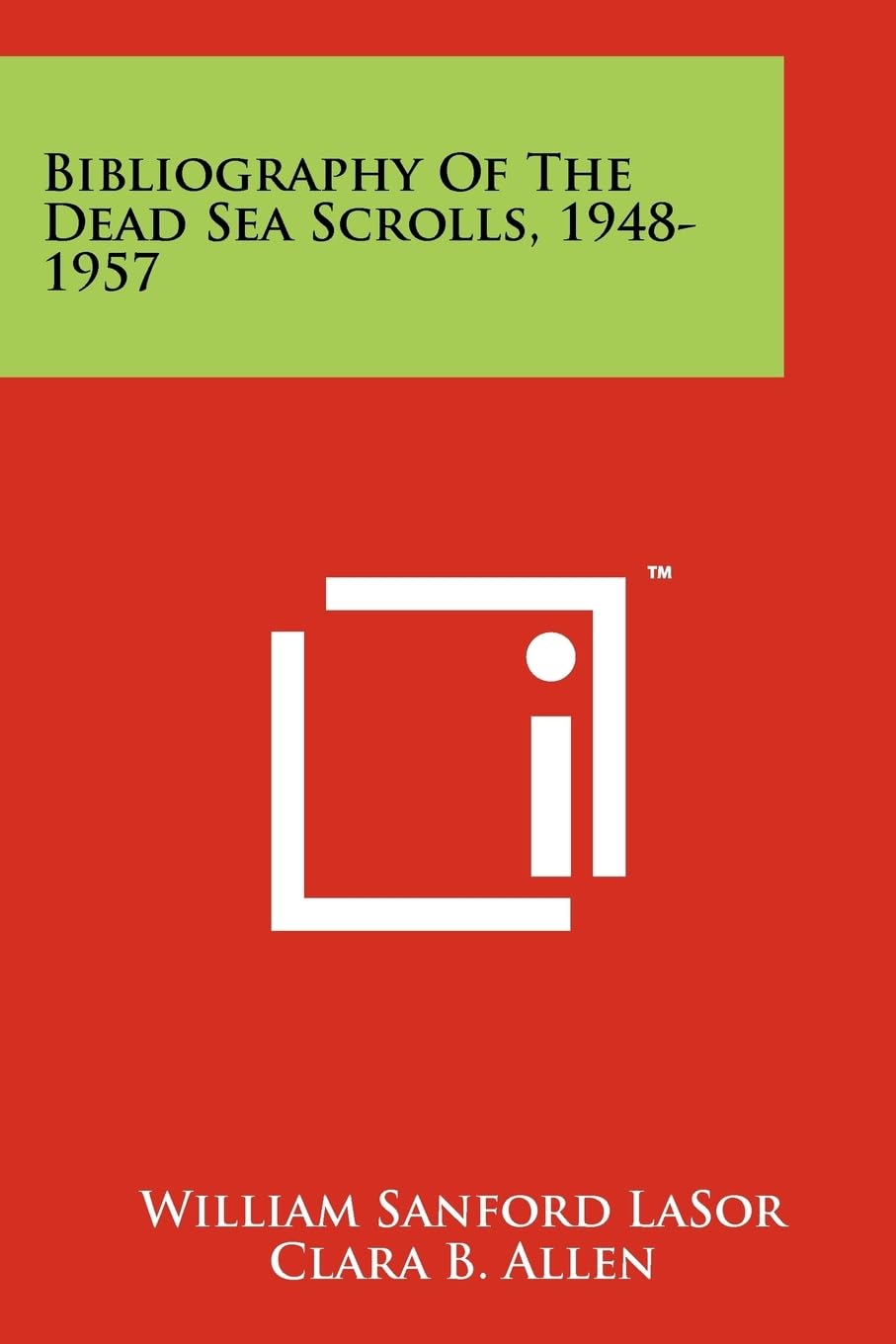 Bibliography of the Dead Sea Scrolls, 1948-1957 Contemporary literature