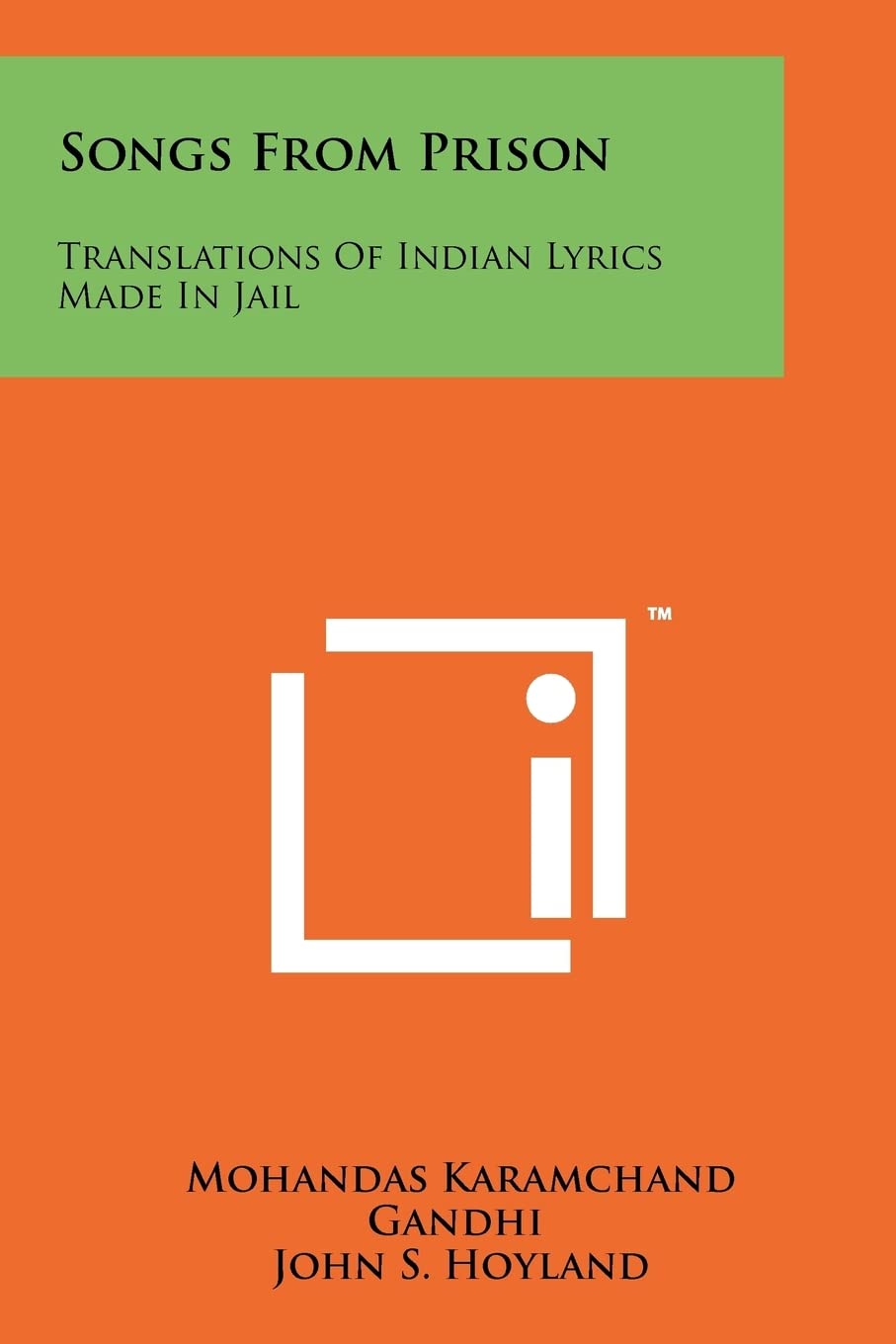 Songs From Prison: Translations Of Indian Lyrics Made In Jail Contemporary literature