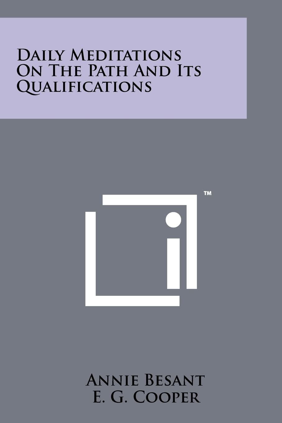 Daily Meditations on the Path and Its Qualifications Contemporary literature