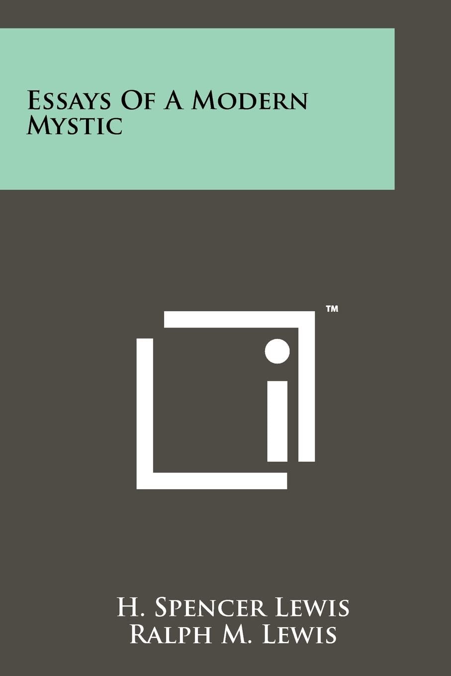 Essays Of A Modern Mystic Contemporary literature