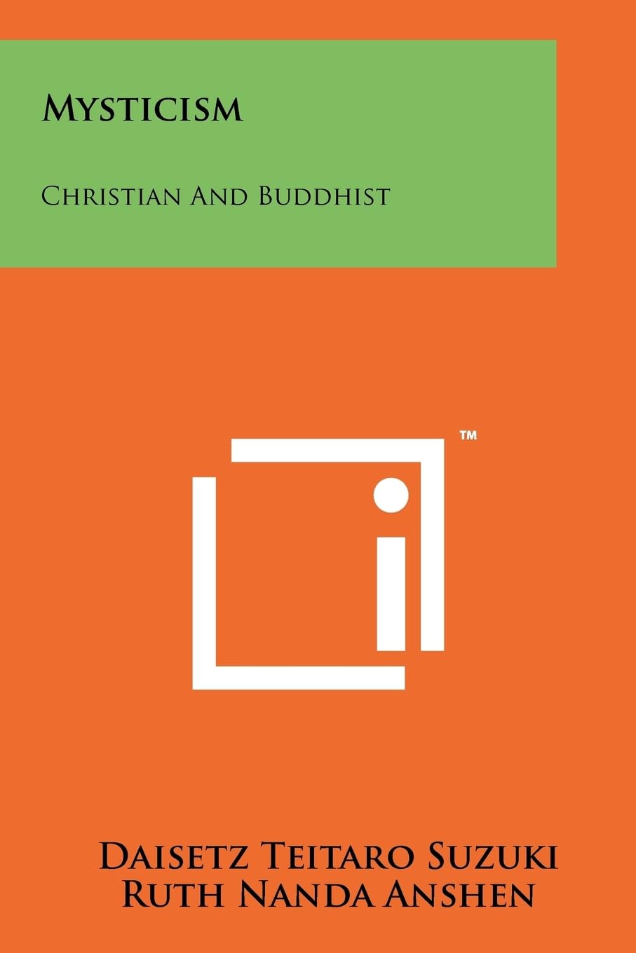Mysticism: Christian and Buddhist Contemporary literature