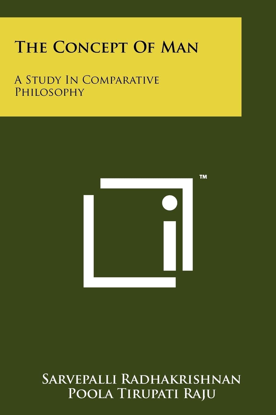The Concept Of Man: A Study In Comparative Philosophy Contemporary literature