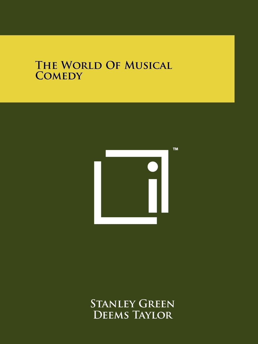 The World Of Musical Comedy Contemporary literature