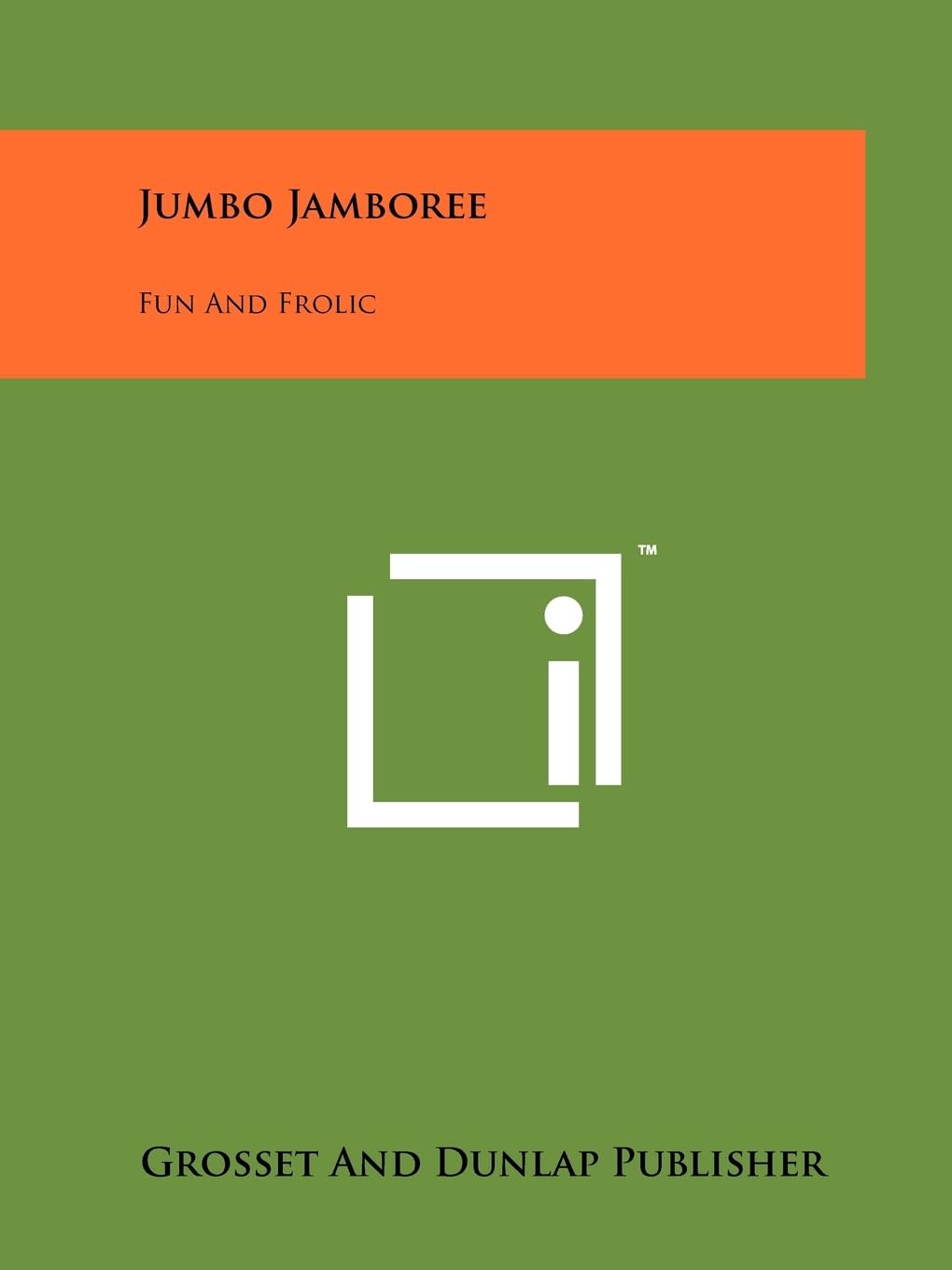 Jumbo Jamboree: Fun and Frolic Contemporary literature