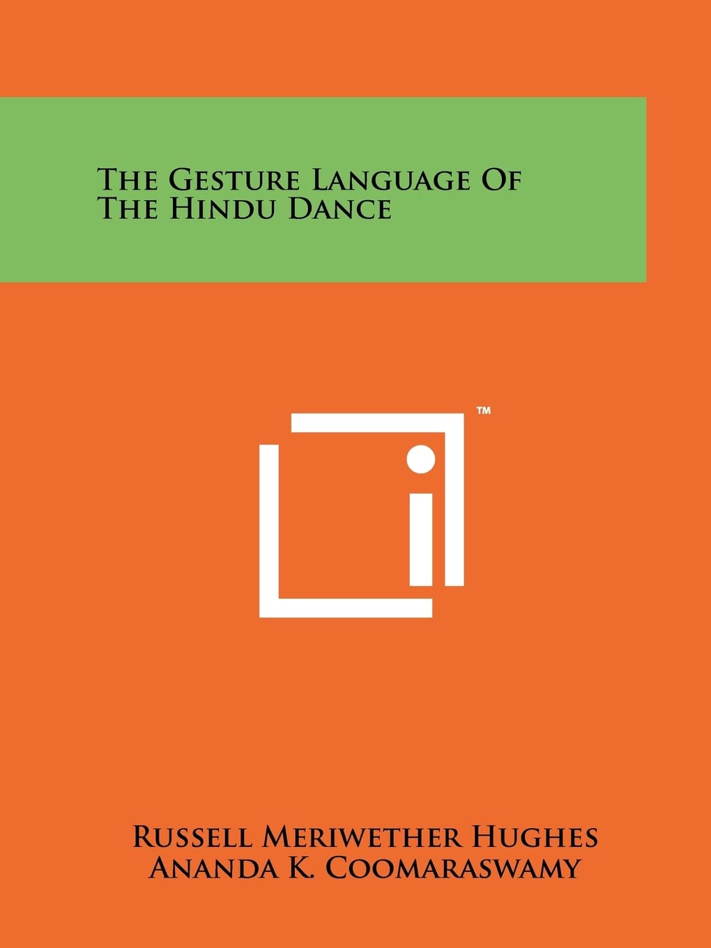 The Gesture Language Of The Hindu Dance Film, Art & Culture