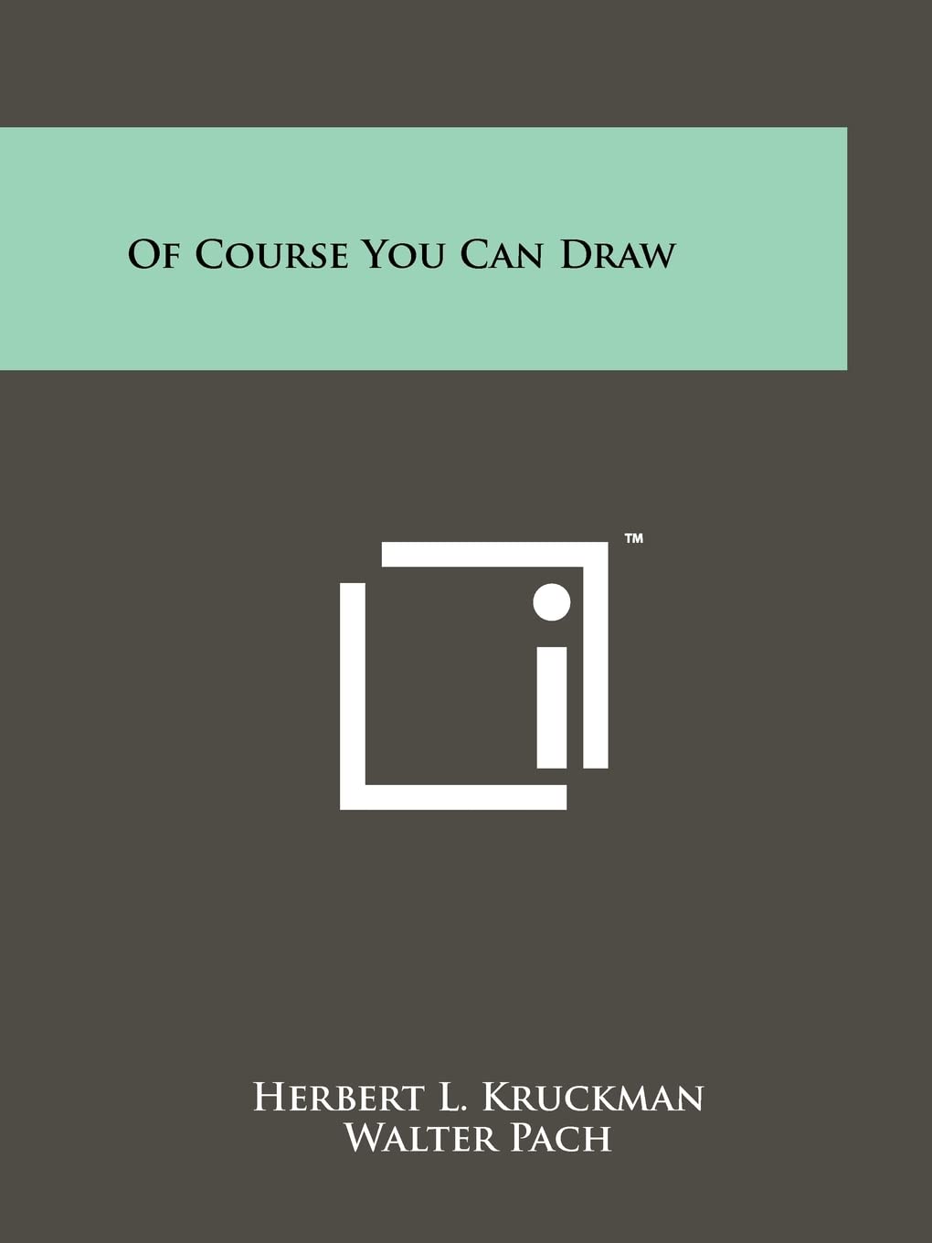 Of Course You Can Draw Contemporary literature