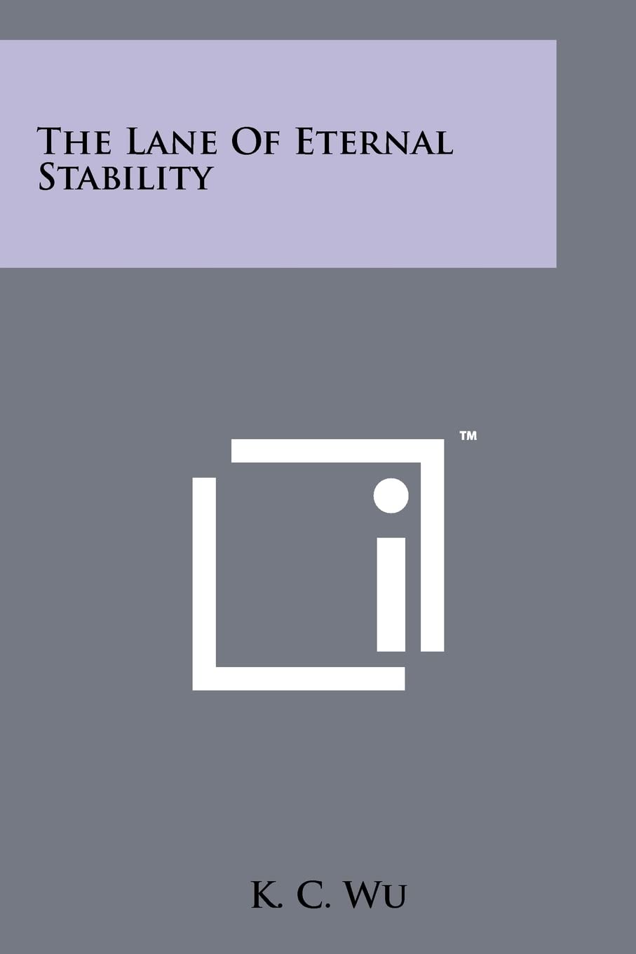 The Lane Of Eternal Stability Contemporary literature