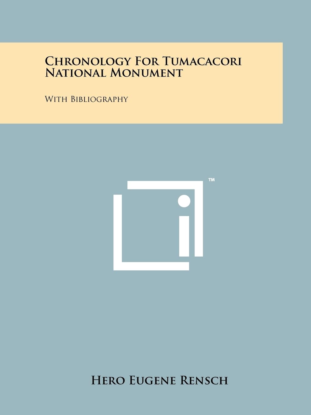 Chronology for Tumacacori National Monument Mathematics