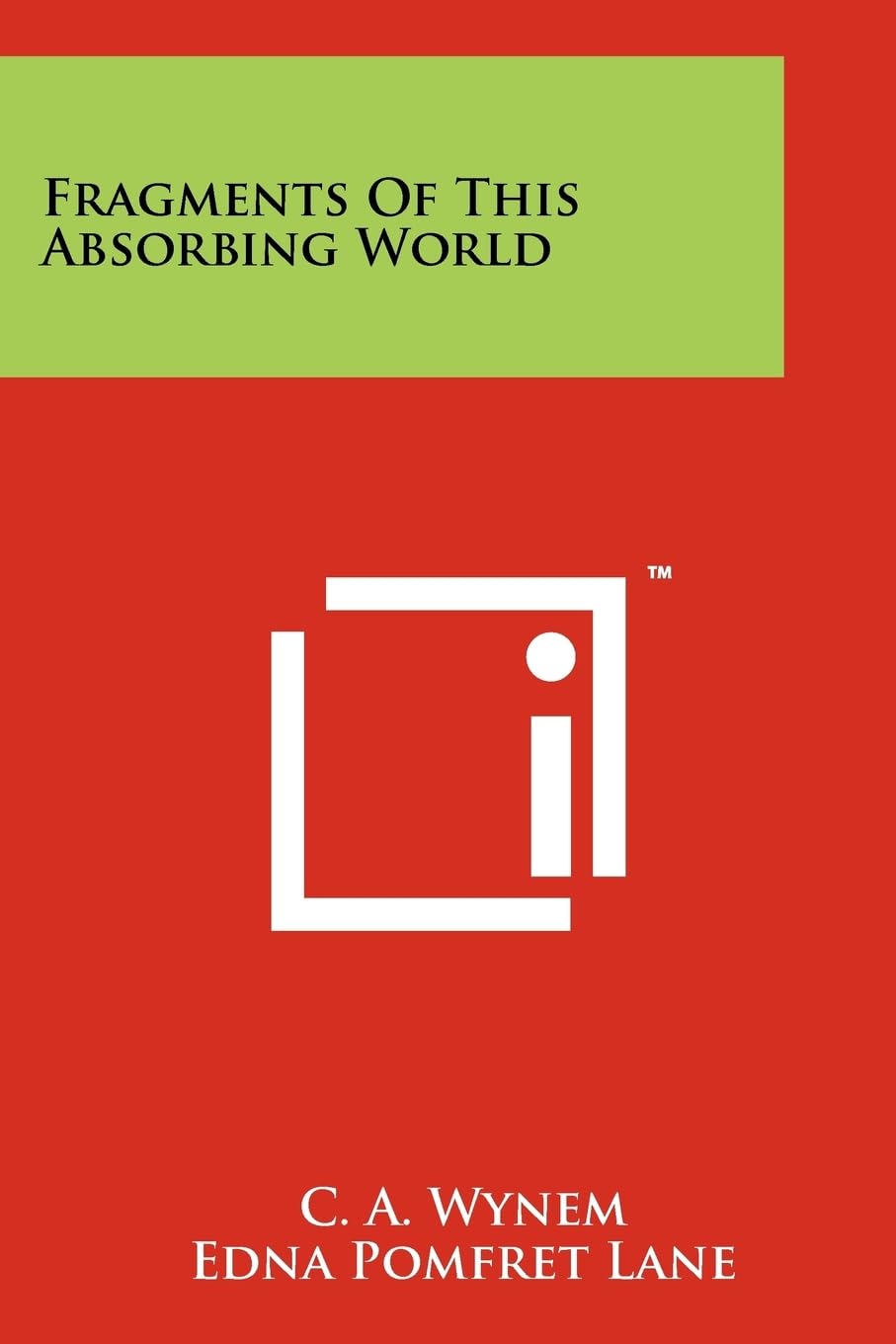 Fragments of This Absorbing World Contemporary literature
