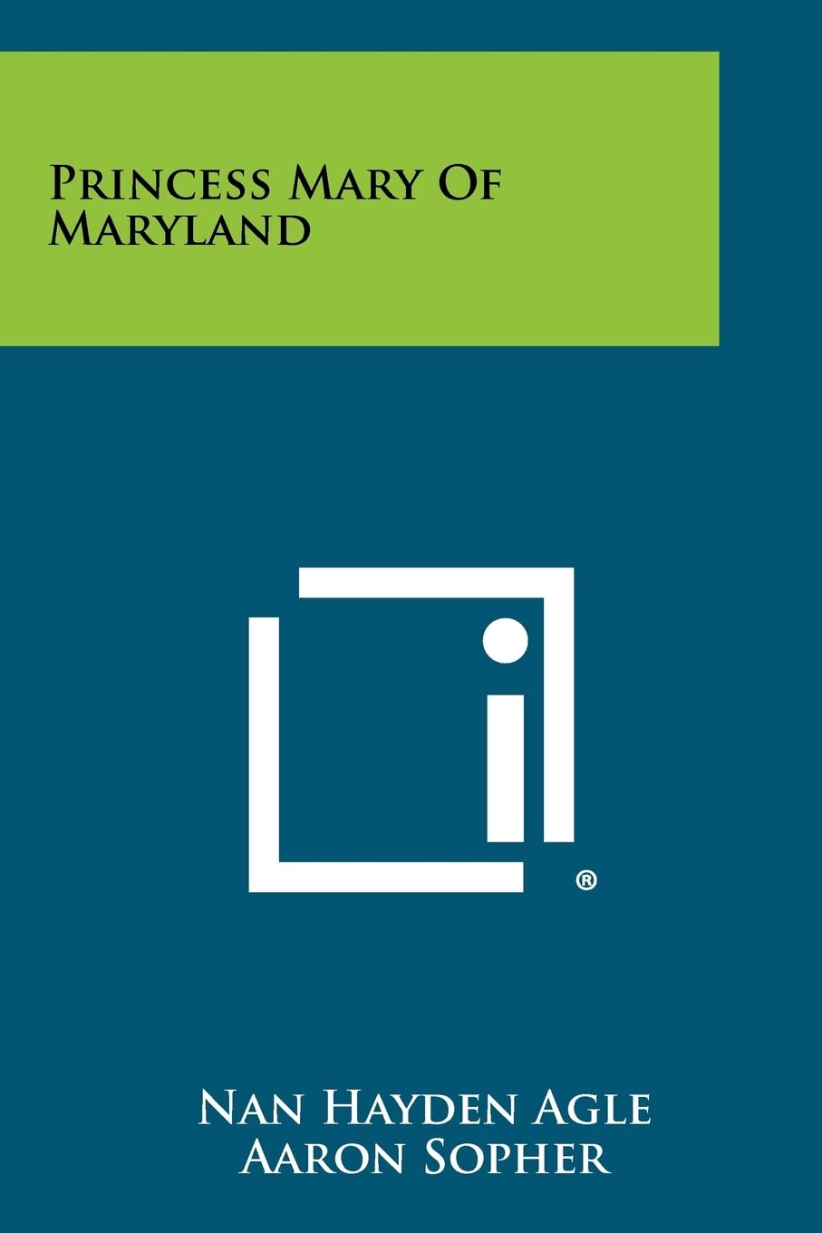 Princess Mary Of Maryland Contemporary literature