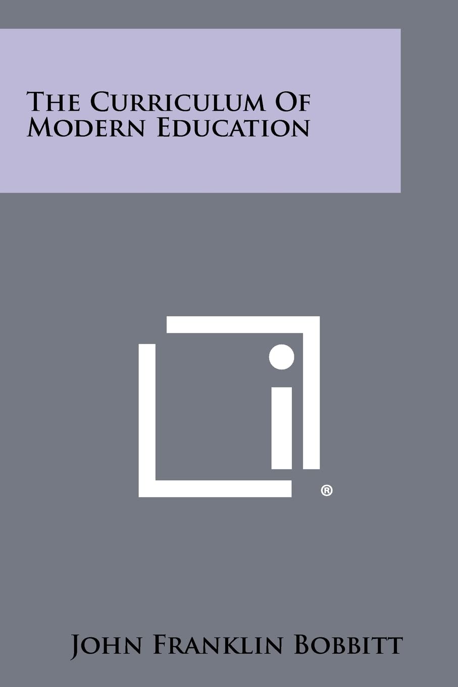 The Curriculum Of Modern Education Contemporary literature
